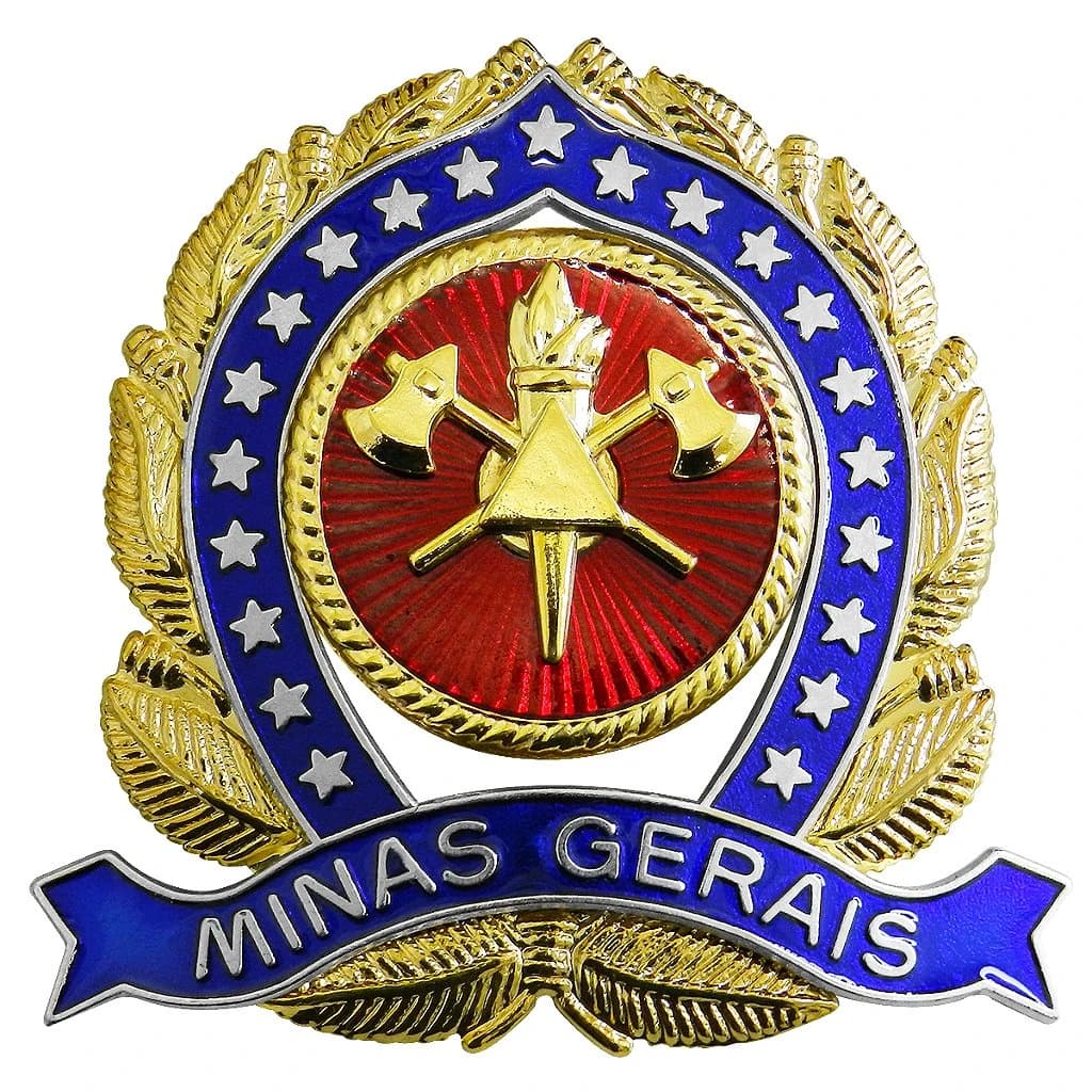 DISTINTIVO DE QUEPE - CAD BOMBEIRO MG — imagem 1