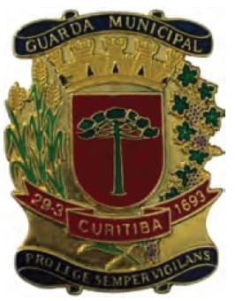 DISTINTIVO DE QUEPE - GCM CURÍTIBA — imagem 1