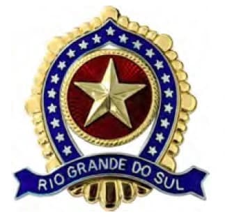 DISTINTIVO DE QUEPE - SUBSARGENTO / PM RS — imagem 1