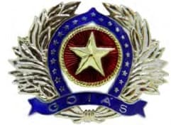DISTINTIVO DE QUEPE - OFICIAL / PM GO — imagem 1