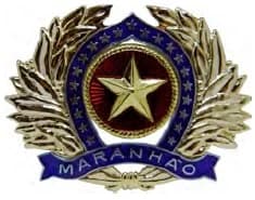 DISTINTIVO DE QUEPE - OFICIAL / PM MA — imagem 1