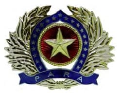 DISTINTIVO DE QUEPE - OFICIAL / PM PA — imagem 1