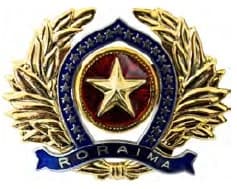 DISTINTIVO DE QUEPE - OFICIAL / PM RR — imagem 1