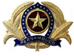 DISTINTIVO DE QUEPE - OFICIAL / PM PE — imagem 1
