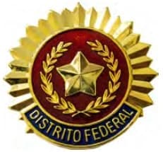 DISTINTIVO DE QUEPE - POLÍCIA MILITAR DF — imagem 1