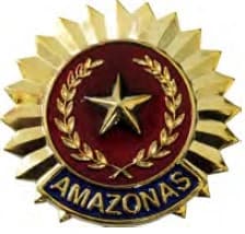 DISTINTIVO DE QUEPE - POLÍCIA MILITAR AM — imagem 1