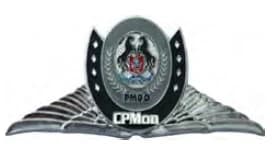 DISTINTIVO DE QUEPE - CPMon PM GO — imagem 1