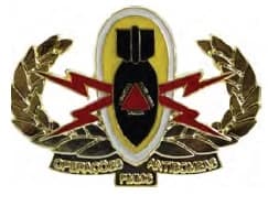 DISTINTIVO DE QUEPE - OP. ANTIBOMBAS PM MG — imagem 1