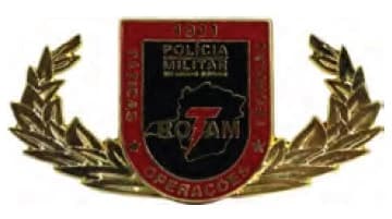 DISTINTIVO DE QUEPE - ROTAM / PM MG — imagem 1