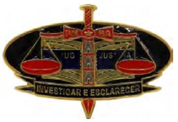 DISTINTIVO DE QUEPE - INVESTIGAR E ESCLARECER — imagem 1