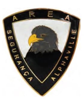 DISTINTIVO DE QUEPE - AREA SEGURANÇA — imagem 1