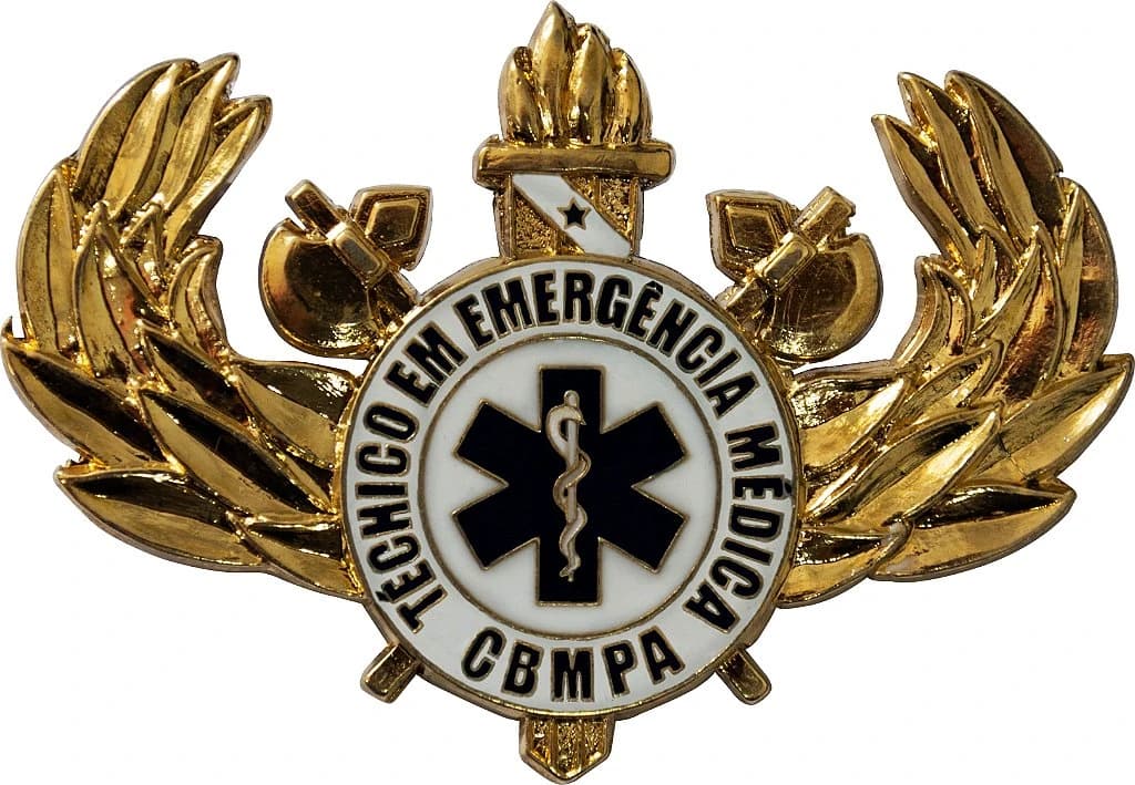 DISTINTIVO DE CURSO - TÉC. EMERGÊNCIA MÉDICA — imagem 1