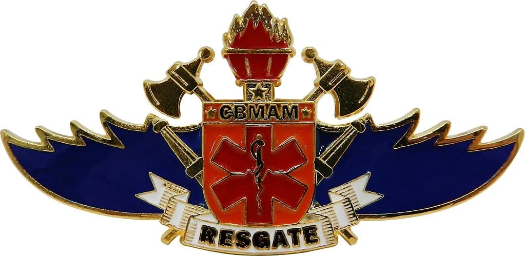 DISTINTIVO DE CURSO - RESGATE / CBM AM — imagem 1