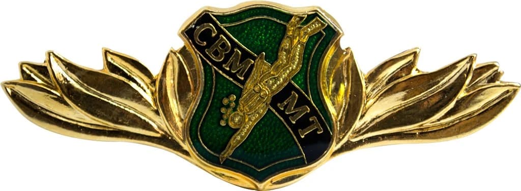DISTINTIVO DE CURSO - MERGULHADOR CBM MT — imagem 1
