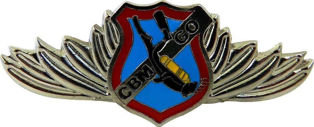 DISTINTIVO DE CURSO - MERGULHADOR CBM GO — imagem 1
