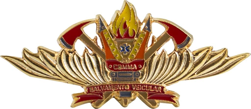 DISTINTIVO DE CURSO - SALVAMENTO VEICULAR CBM MA — imagem 1