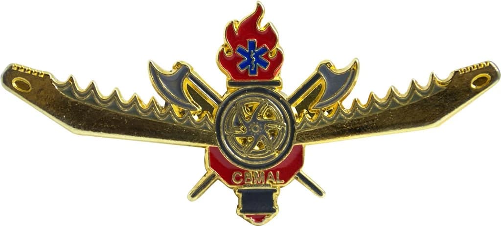 DISTINTIVO DE CURSO - RESGATE VEICULAR CBM AL — imagem 1