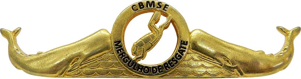 DISTINTIVO DE CURSO - MERGULHO RESGATE CBM SE — imagem 1