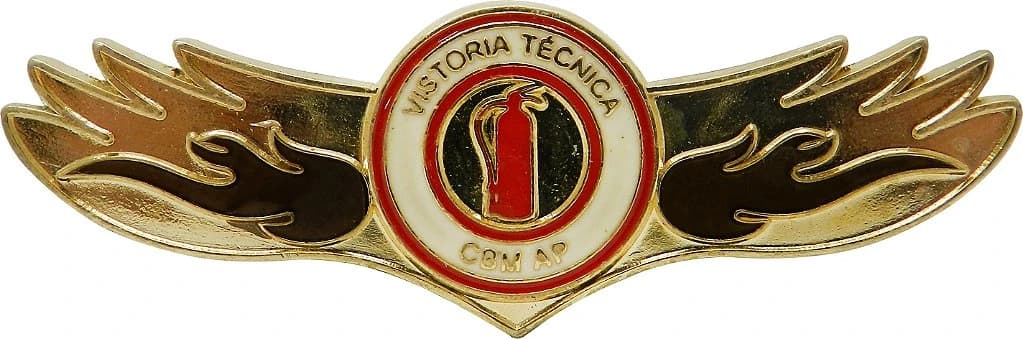 DISTINTIVO DE CURSO - VISTORIA TÉCNICA / CBM AP — imagem 1