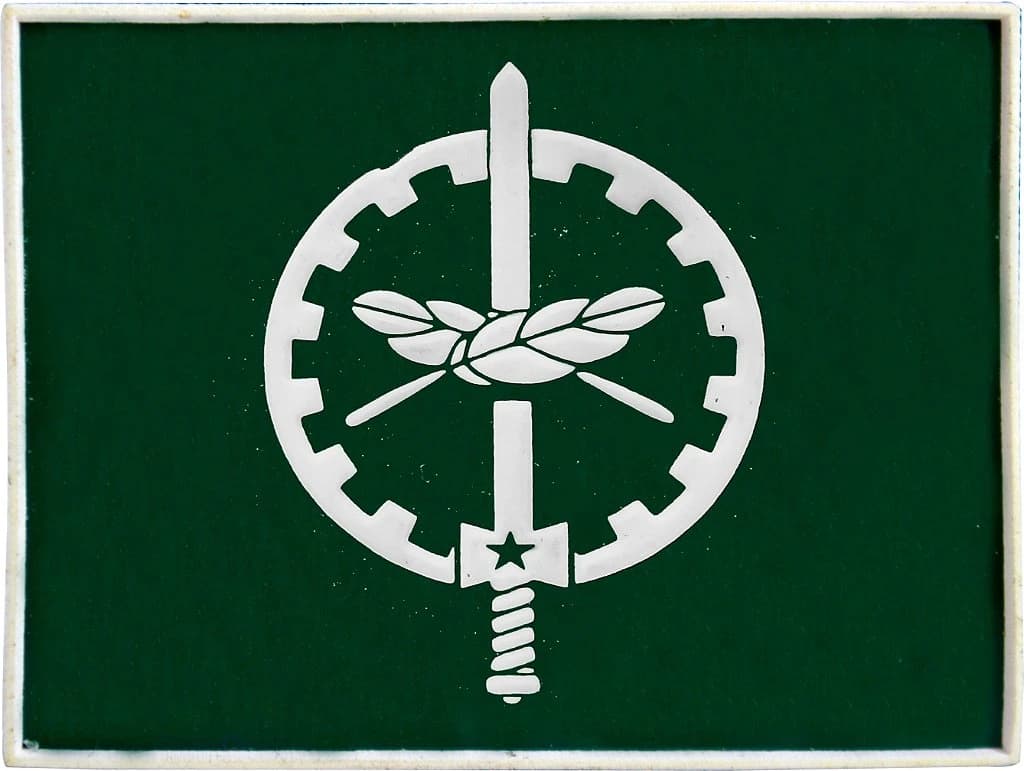 DISTINTIVO DE GOLA EMB. - EB QUADRO AUX OFICIAIS — imagem 1