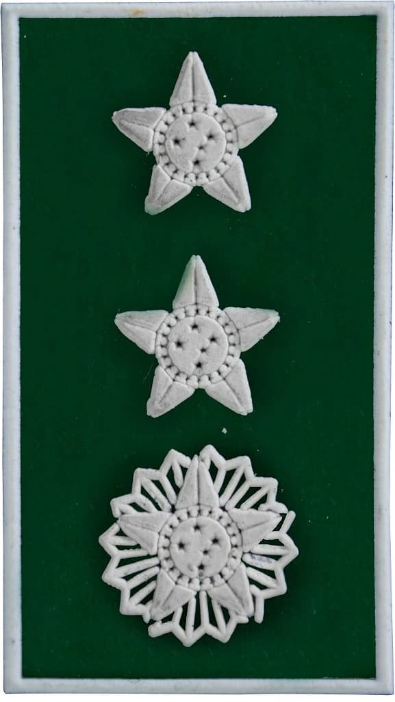 DISTINTIVO DE GOLA EMB. - EB MAJOR — imagem 1