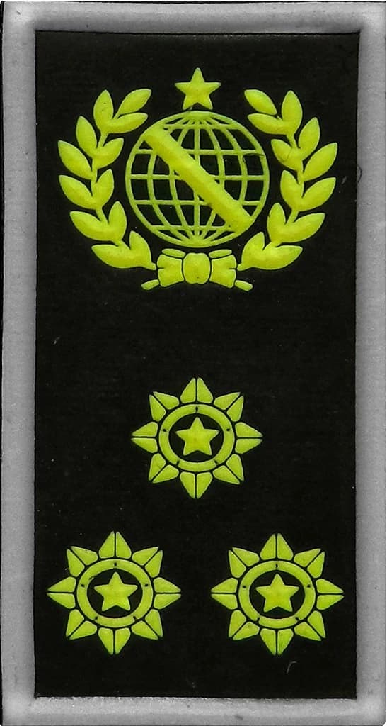 DISTINTIVO DE GOLA EMB. - POLÍCIA — imagem 1
