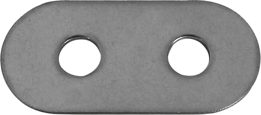 CHAPA 2 FUROS COLDRE 14X30MM — imagem 1
