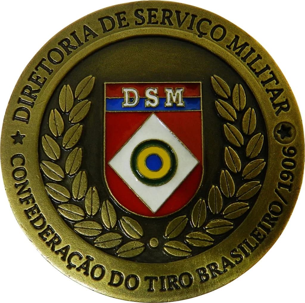 MEDALHA - EB DIRETORIA DE SERVIÇO MILITAR — imagem 1