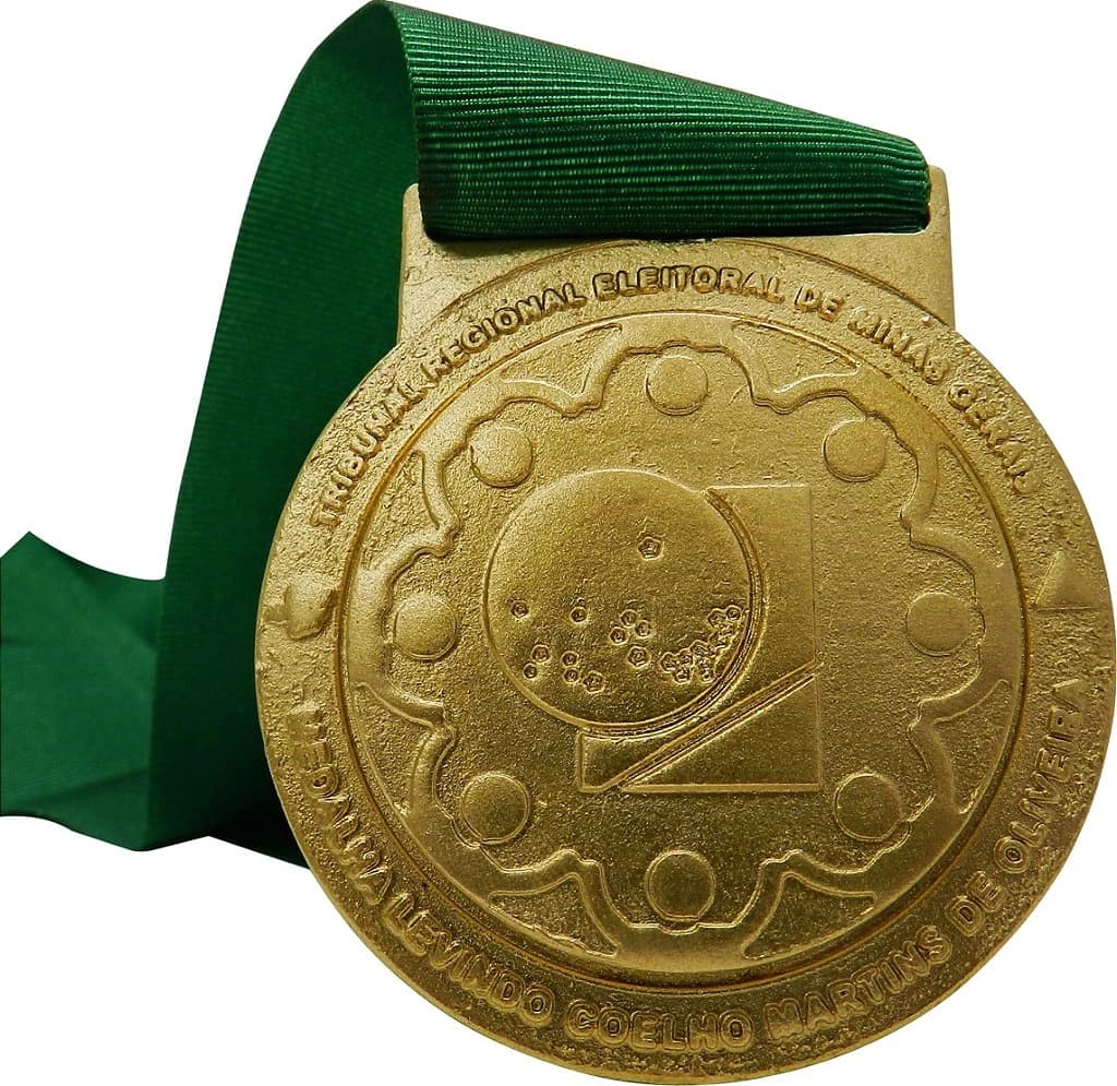 MEDALHA - LEVINO COELHO MARTINS TEIXEIRA TER-MG — imagem 1