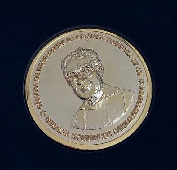 MEDALHA - CÂMARA DE VEREADORES DA ESTÂNCIA TURÍSTICA DE ITU — imagem 1