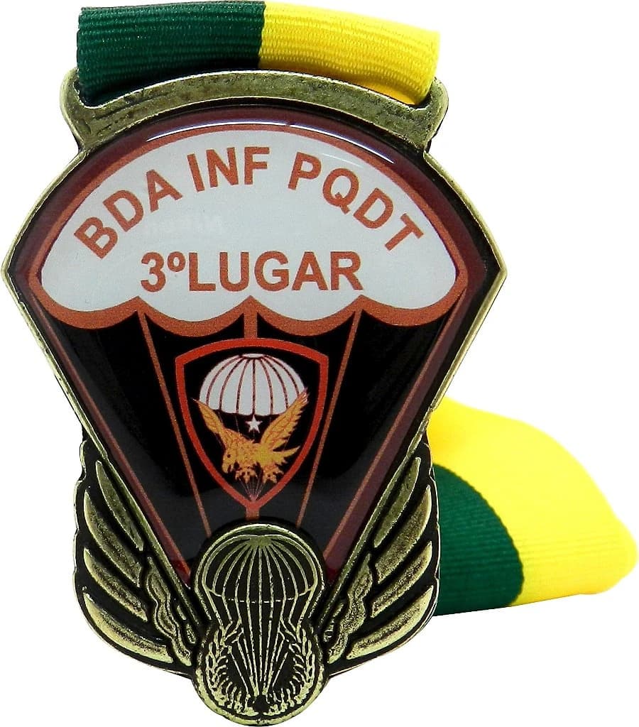 MEDALHA - EB PARAQUEDISTA 3º LUGAR — imagem 1