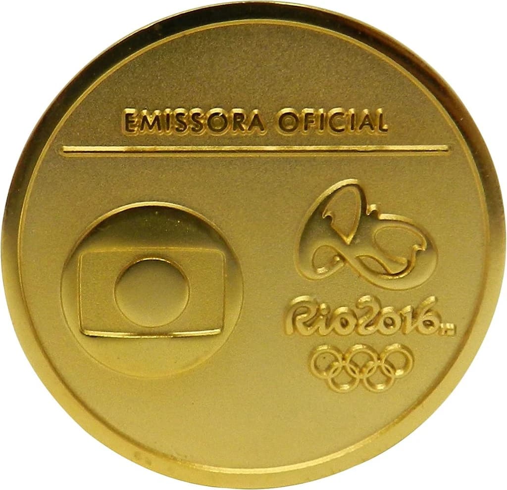 MEDALHA - REDE GLOBO OLÍMPIADAS 2016 — imagem 1
