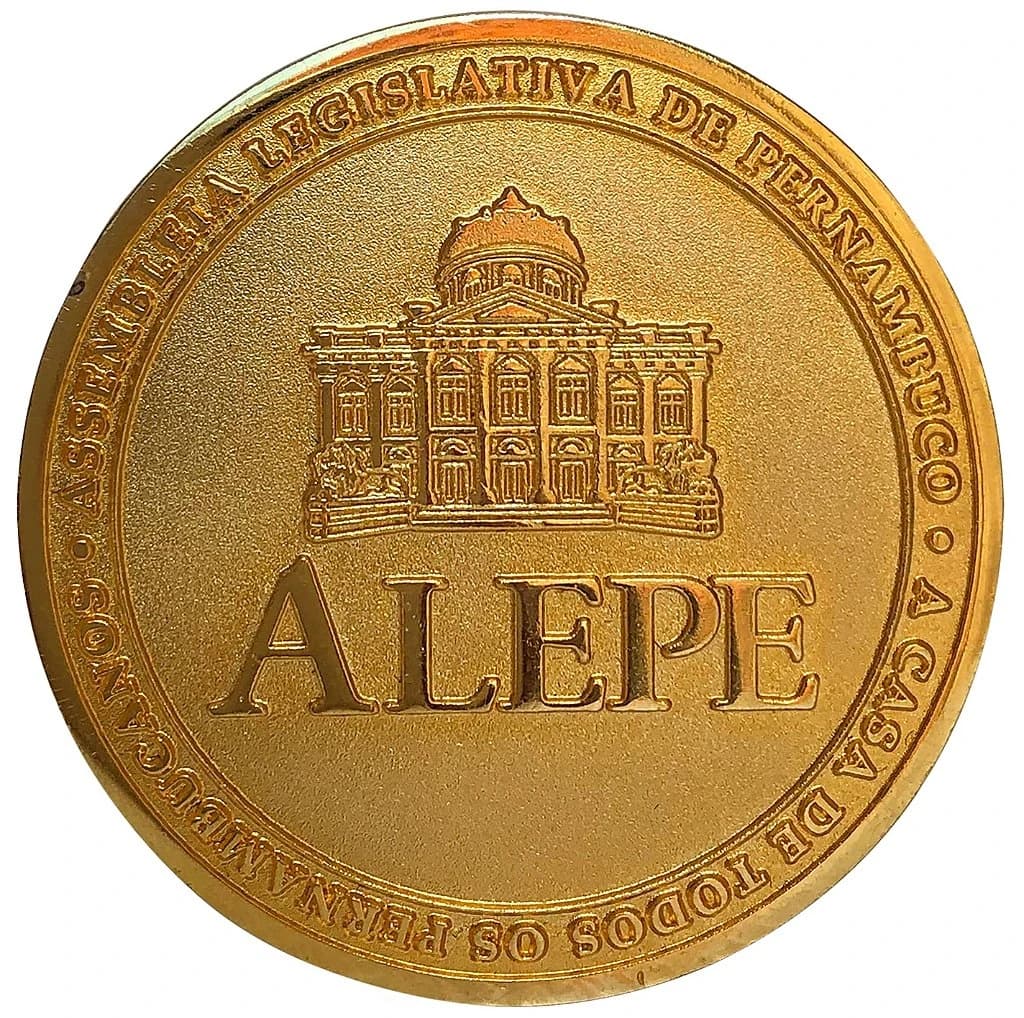 MEDALHA - ALEPE ASSEMBLEIA LEGISLATIVA DE PERNAMBUCO — imagem 1