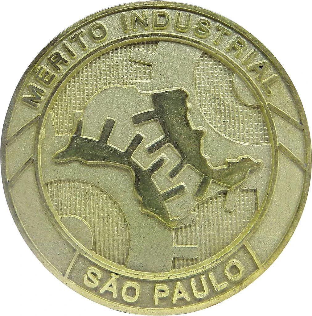 MEDALHA - MÉRITO INDUSTRIAL SP — imagem 1