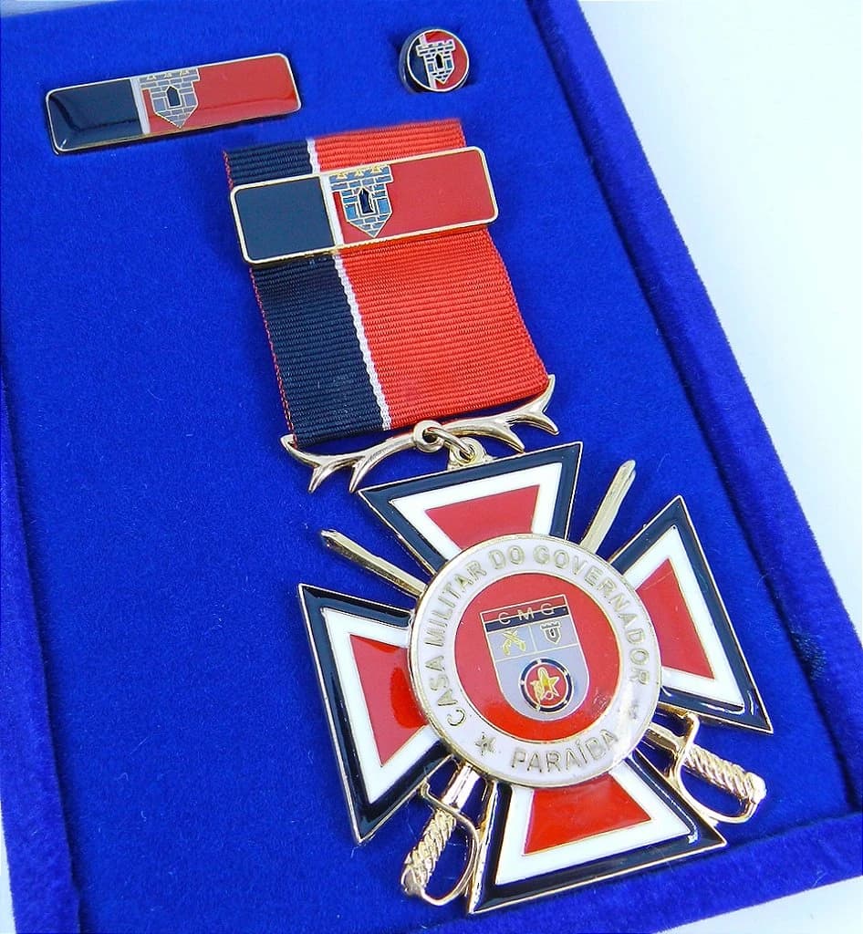 KIT MEDALHA - CASA MILITAR DO GOVERNADOR PR — imagem 1
