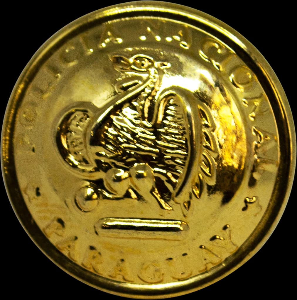 BOTAO 22MM - ABAULADO - POLÍCIA PARAGUAY — imagem 1