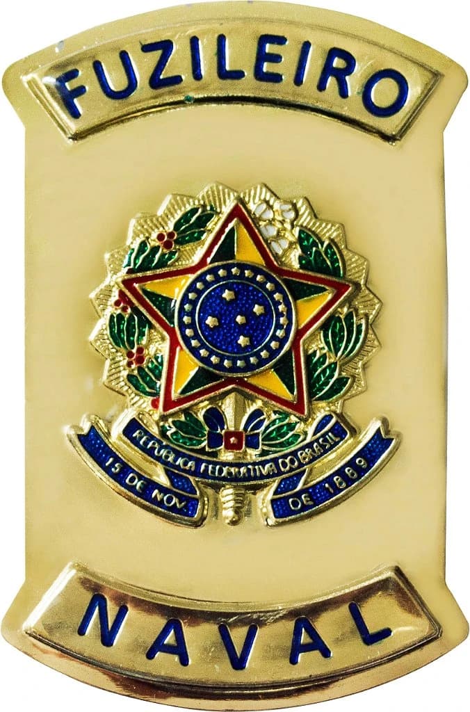 CHAPA CARTEIRA - FUZILEIRO NAVAL — imagem 1