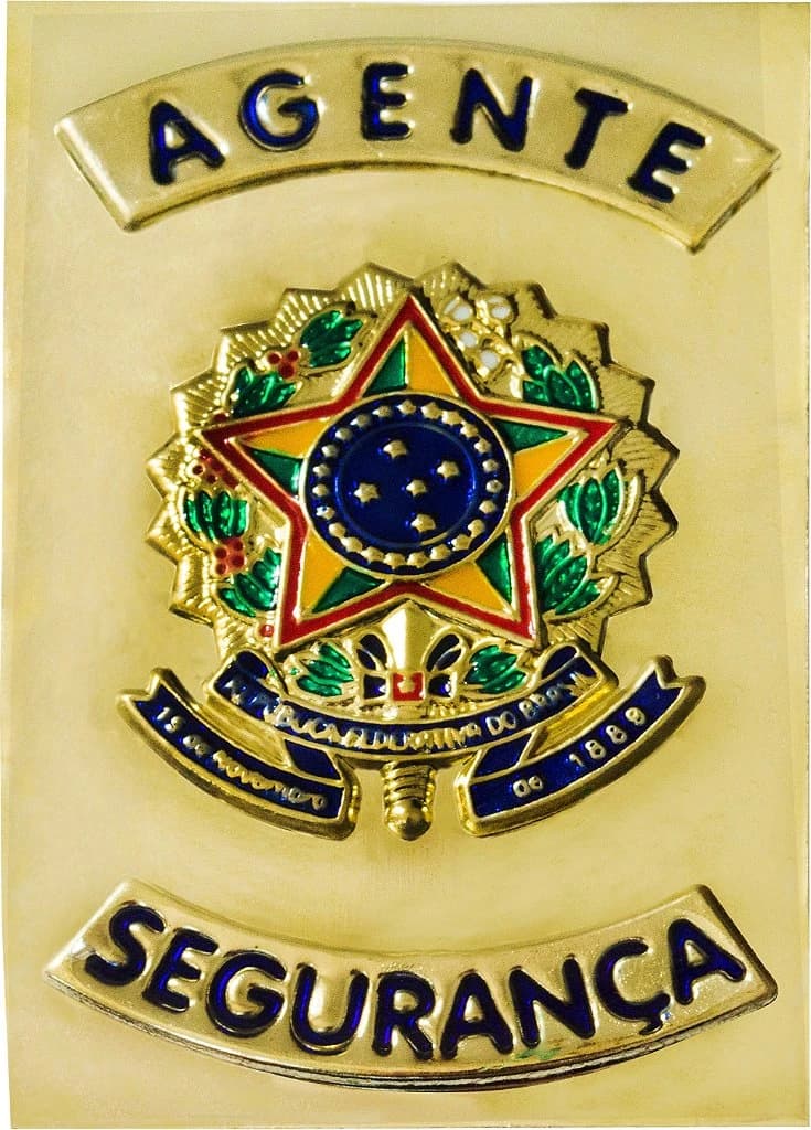 CHAPA CARTEIRA - AGENTE SEGURANÇA — imagem 1