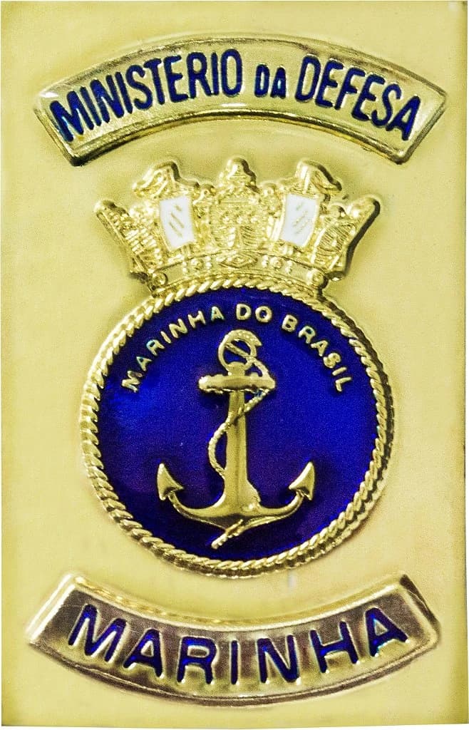 CHAPA CARTEIRA - MINISTÉRIO DA DEFESA MARINHA — imagem 1