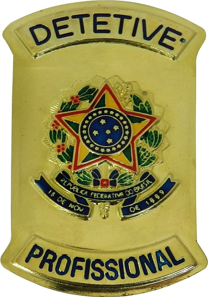 CHAPA CARTEIRA - DETETIVE PROFISSIONAL — imagem 1