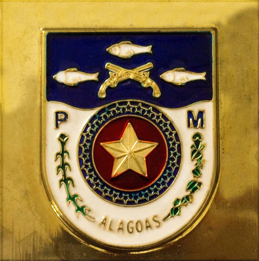 CHAPA CARTEIRA - PM ALAGOAS — imagem 1