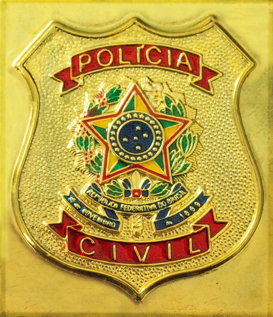 CHAPA CARTEIRA - POLÍCIA CIVIL — imagem 1