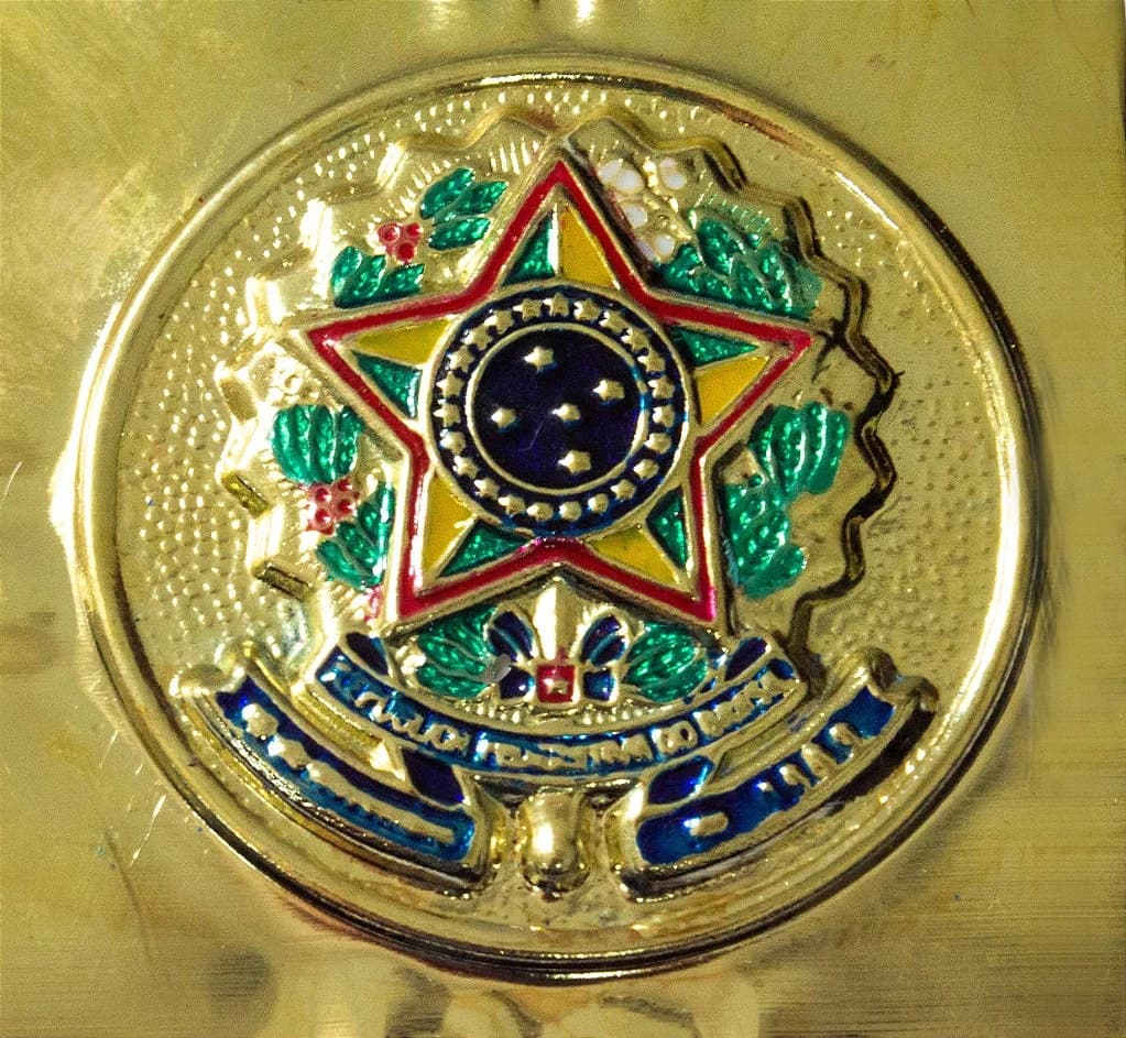 CHAPA CARTEIRA - REPÚBLICA COM FILETE 45MM — imagem 1