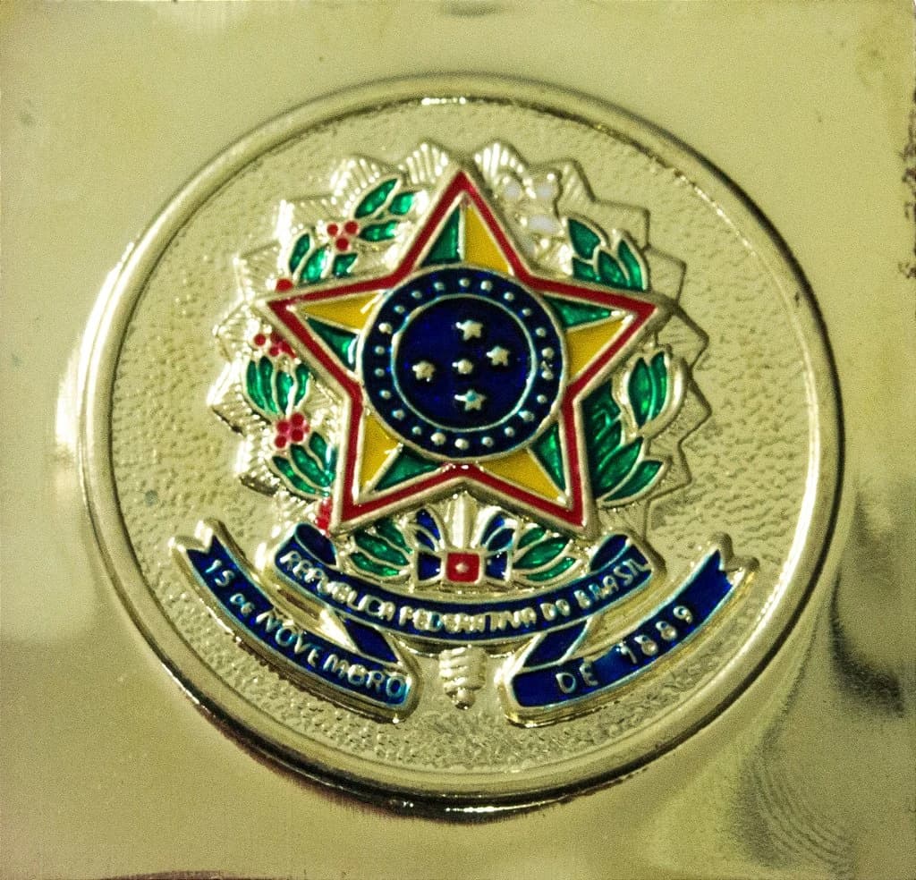 CHAPA CARTEIRA - REPÚBLICA COM FILETE 50MM — imagem 1