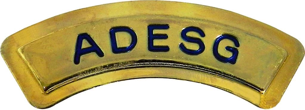 FAIXA SUPERIOR CARTEIRA - ADESG — imagem 1