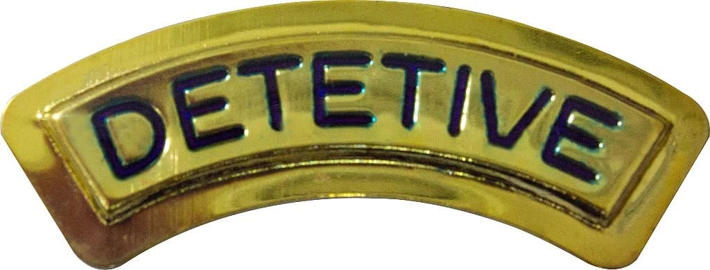FAIXA SUPERIOR CARTEIRA - DETETIVE — imagem 1