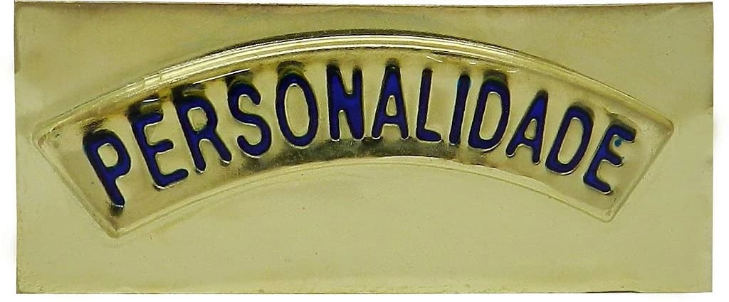 FAIXA SUPERIOR CARTEIRA - PERSONALIDADE — imagem 1