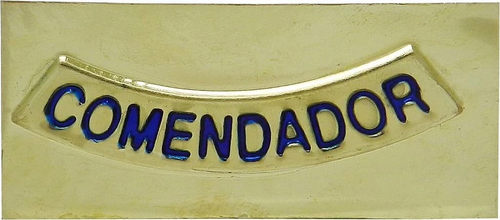 FAIXA INFERIOR CARTEIRA - COMENDADOR — imagem 1