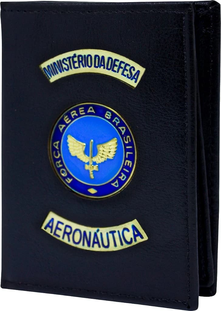 CARTEIRA COURVIN PRETO - MINISTÉRIO DA DEFESA AERONÁUTICA — imagem 1