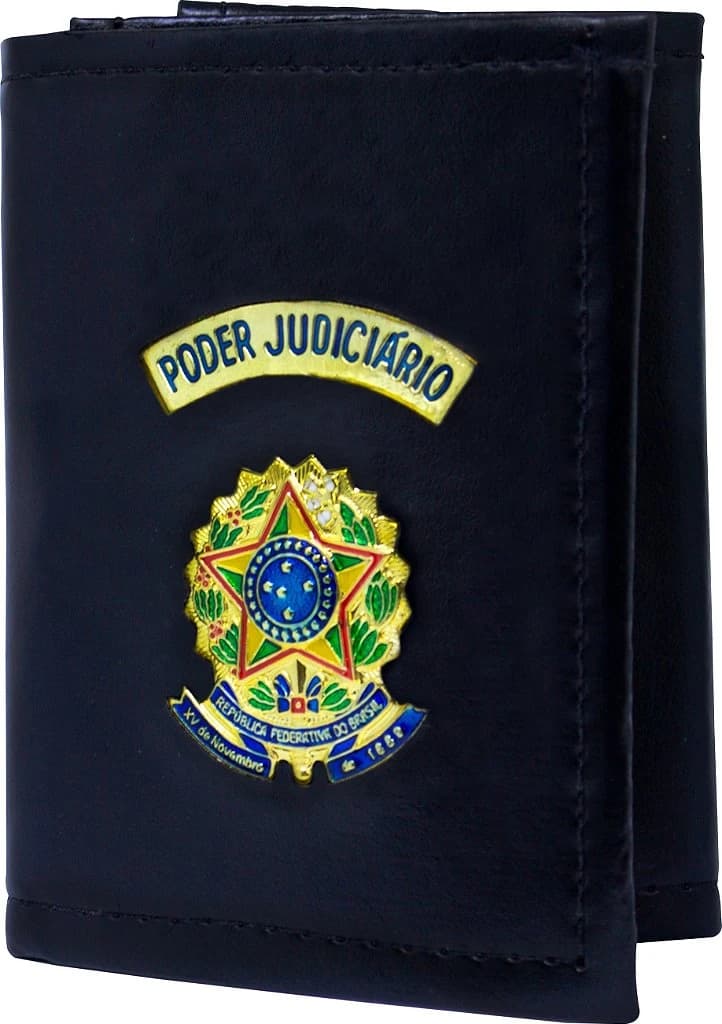 CARTEIRA COURVIN PRETO - PODER JUDICIÁRIO — imagem 1